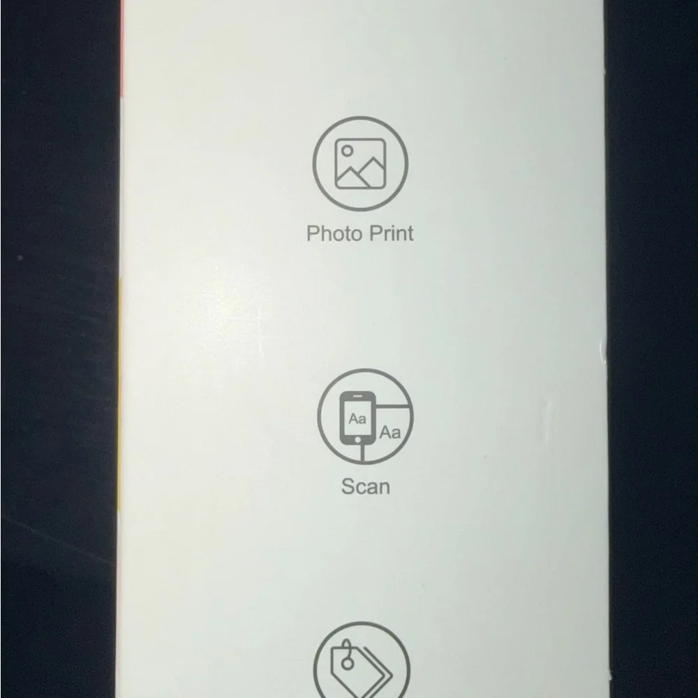 Compact White Sticker Printer - Picture 2 of 3